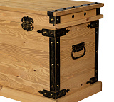 Сундук Викинг с прямой крышкой