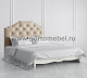 Кровать двуспальная Romantic Gold с мягким изголовьем R646/R648