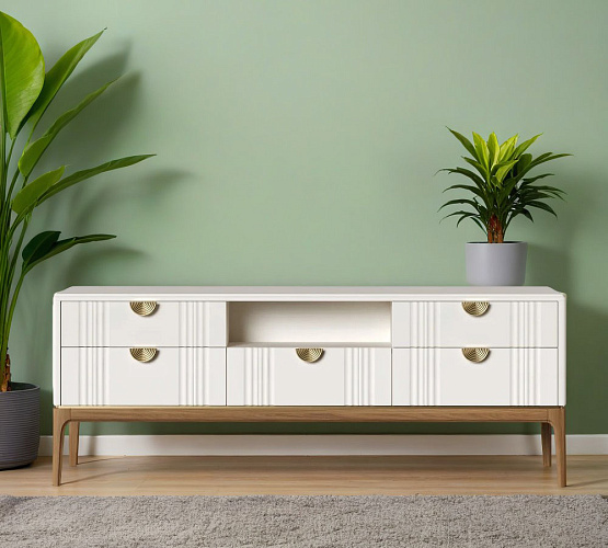 Фото Тумба ТВ широкая Bari