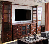 Шкаф с витриной Марина СКМ-001-41(-01)