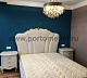 Кровать двуспальная Romantic Gold R616D/R618D с мягким изголовьем
