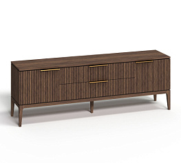 Фото Тумба ТВ с 2 ящиками и 2 распашными фасадами Bryce