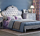 Кровать двуспальная Atelier Home A536/A534 с мягким изголовьем