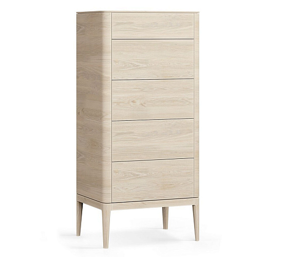 Фото Комод узкий Natura 5 ящиков NA063AT-M02