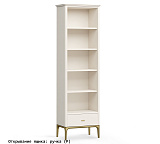 Стеллаж малый 1 ящик Alte Primo gold Pr128B