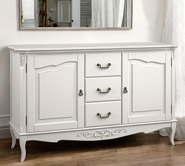 Фото Комод широкий Marlette 3 ящика 2 двери