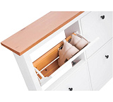 Тумба для обуви 4 ящика HEMNES Кымор