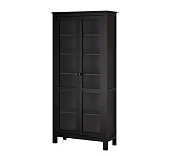 Шкаф витрина HEMNES Кымор с дверями ст/ст