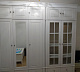 Шкаф двухдверный Бейли со стеклянным дверями