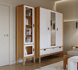 Шкаф трехдверный Бридж с зеркалом