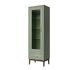 Шкаф с витриной Гориция НСМ однодверный