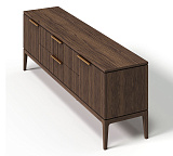 Тумба ТВ с 2 ящиками и 2 распашными фасадами Bryce