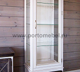 Шкаф с витриной Софи СКМ-004-56(-01)