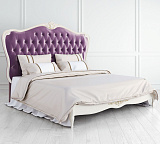 Кровать двуспальная Atelier A526/A528 с мягким изголовьем