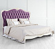 Кровать двуспальная Atelier A526/A528 с мягким изголовьем