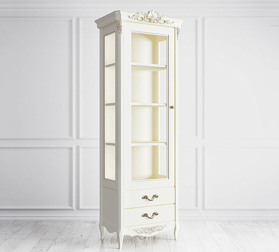 Фото Витрина стеклянная 2 ящика Atelier левая