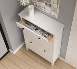 Тумба для обуви 3 ящика HEMNES Кымор