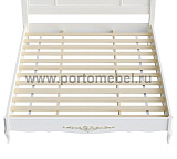 Кровать двуспальная Romantic Gold R556D/R558D с мягким изголовьем