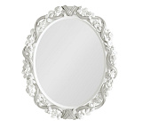 Зеркало овальное большое Silvery Rome