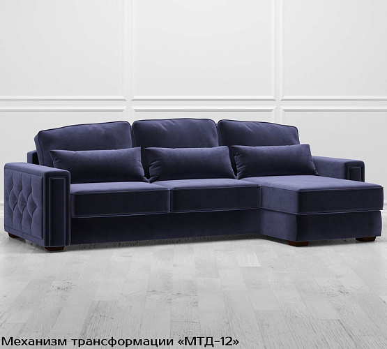 Фото Диван с оттоманкой Diamante