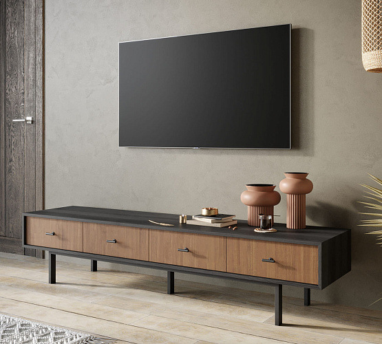 Фото Комод с четырьмя ящиками под TV Emerson