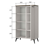 Шкаф VINATI открытый 1D P