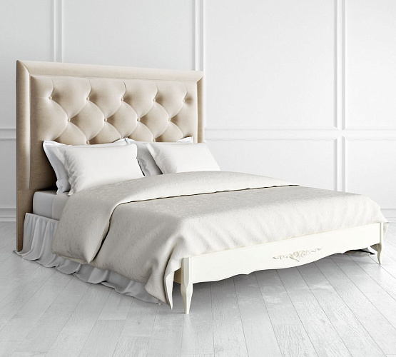 Фото Кровать двуспальная Romantic R218 с мягким изголовьем