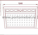 Зеркало Софи СКМ-004-35