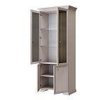 Комплект полок стекло Орландо на шкаф с витриной 2 двери