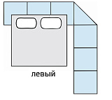 Диван-кровать угловой 3Р-3/3-3Р Милан (1)