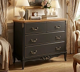 Комод 4 ящика Marlette WOOD Прованс