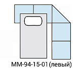 Диван-кровать угловой 2Р-2/2-2Р Милан (2)