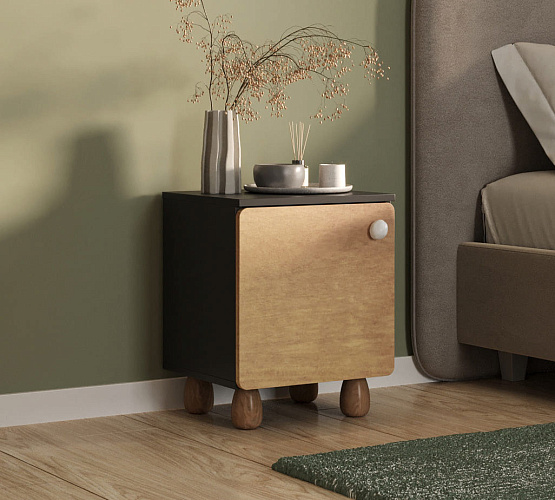 Фото Тумбочка с дверкой Сплит SP07