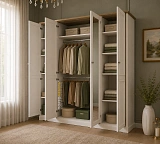 Шкаф четырехстворчатый TOSCANA NEW 4DG Z