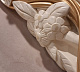 Кровать односпальная Romantic Gold с мягким изголовьем