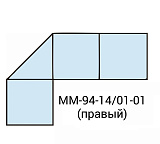Диван угловой 2-1/1-2 Милан (2)