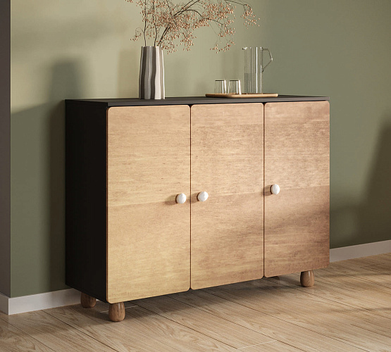 Фото Комод с тремя дверками Сплит SP04