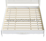 Кровать двуспальная Romantic Gold R538/R536/R534 с мягким изголовьем