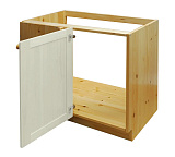 Тумба Весури угловая  арт.386 слоновая кость