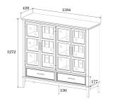 Шкаф для посуды Квадро-С 42