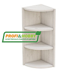 Шкаф стеллаж завершающий открытый 720 Profi&Hobby