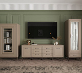 Комод Гориция НСМ 6 ящиков 2 двери