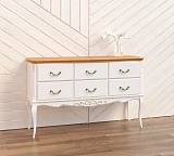 Консоль Marlette WOOD Прованс 6 ящиков