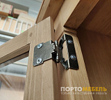 Шкаф-витрина 03 со стеклом Хлоя