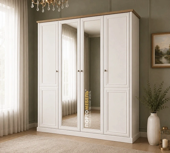 Фото Шкаф четырехстворчатый TOSCANA NEW 4DG Z