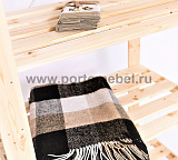 Стеллаж Хей 120х78х50 полки из реек
