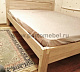 Кровать двуспальная Бремен с низким изножьем