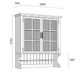 Надстройка буфета Квадро-С 1000