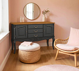 Консоль Marlette WOOD 3 ящика 2 двери