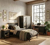 Кровать односпальная Пенни Блэк